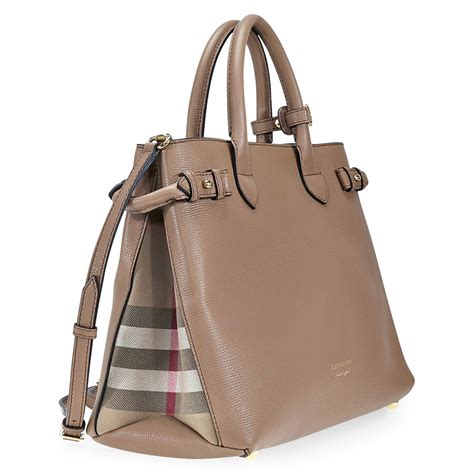 Burberry banner tote ladies handbags